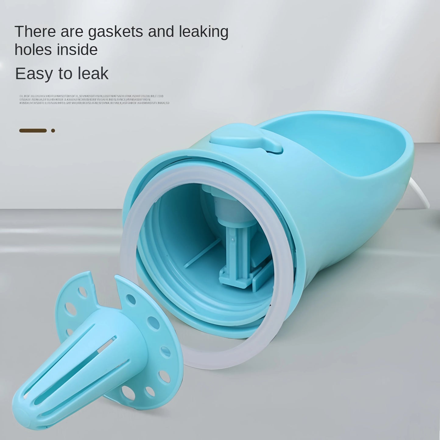 Portable Cat Water Bottle with Storage Food